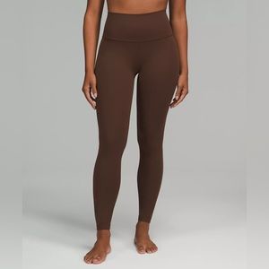 Brown lululemon 28” legging